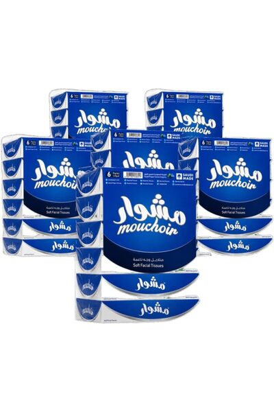 Generic مناديل وجهية ثنائية الطبقات 90 ورقة × 36 عبوة