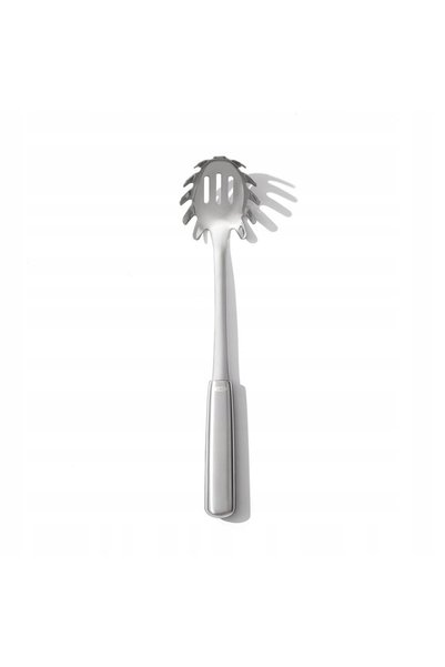 Oxo Lingură pentru paste din oțel inoxidabil, 32 cm, cu mâner anti-alunecare