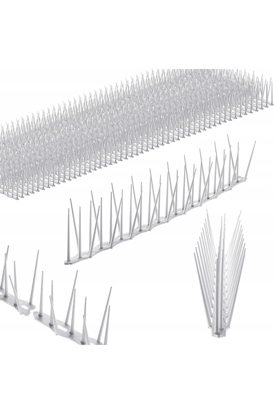 KADAX 50x Sperietori anti-păsări din plastic gros, 24,25m, sigure