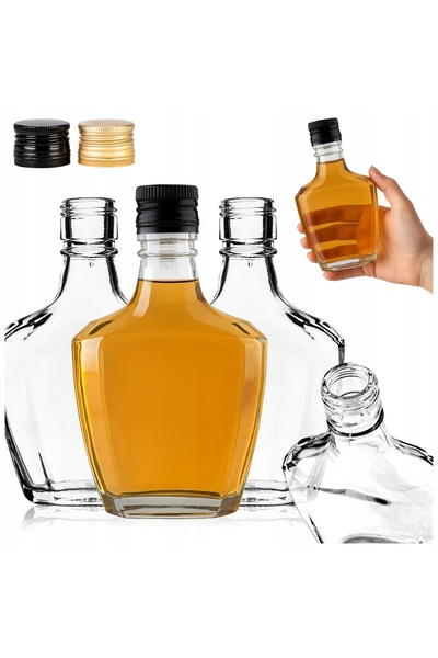 SuperButelki 5x STICLĂTURI MICI pentru lichioruri, brandy, suc de bimber, vin...