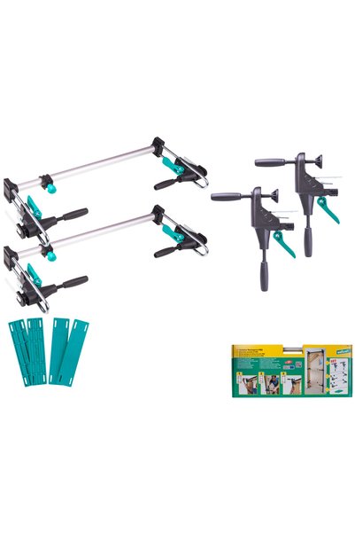 Wolfcraft Kit de unelte pentru montajul tocilor de ușă PRO