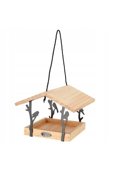 Esschert Design Hranitor pentru păsări pentru cereale, suspendat, decorativ, ...