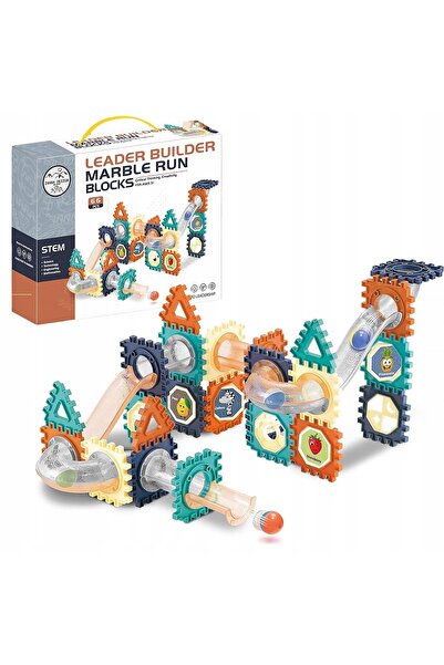Gazelo Toys Set de construcție cu bile de 66 de piese pentru copii și adulți