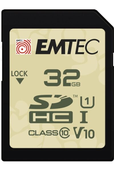 Emtec Κάρτα Μνήμης Sd UHS-I U1 V10 Εξωτερικού Χώρου 64GB Κατηγορία 10 - (ECMS...