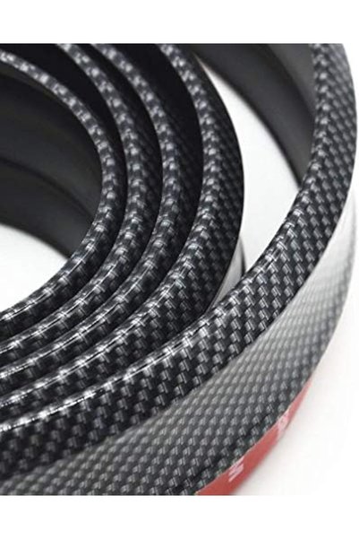 Generic Front Bumper Spoiler Lip Carbon Fiber Universal Car Bumper Protector,...