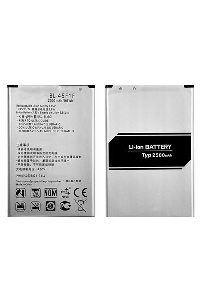 NO BRAND ACUMULATOR NOU BL-45F1F LG K8 2017 X240DS, X240DSF