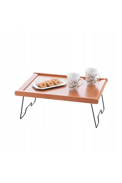 NO BRAND Arredamenti Melfo tavă de mic dejun din lemn 60x41 cm maro