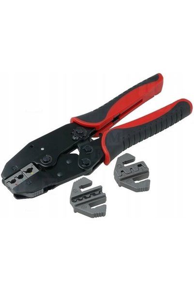 New Brand NB-CRIMP-SET03 Clește de sertizat pentru conectori rotunzi neizolaț...