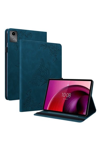 XGSM Husă Lenovo Tab M11, Fluture, Albastru marin