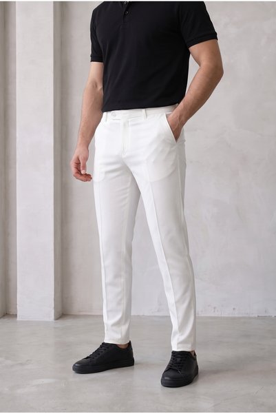 LUMAST Slim Fit Rahat Şık Kumaş Pantolon