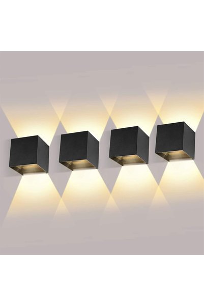 Generic أضواء جدارية، مصابيح جدارية LED للإضاءة العلوية والسفلية، إضاءة حديثة...