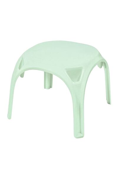 SHOPIENS Masa pentru copii din plastic verde fistic mat 55x55x48 cm Shopiens®
