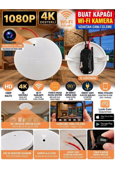 kepez online Buat Kapağı Wifi Güvenlik Gizli Bakıcı Video Gizli Kamera
