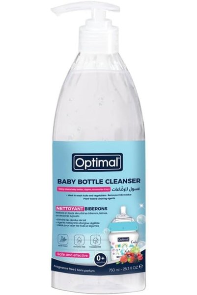 Generic منظف ومنظف لطيف لزجاجات الأطفال 750 مل شفاف OPB-1514