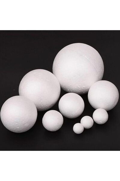 KASTWAVE 27Pcs White Foam Plastic Ball, Foam Polystyrene Balls for DIY Arts &...
