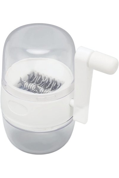Generic مفرمة ومطحنة المكسرات، مفرمة يدوية من البلاستيك ABS للثوم