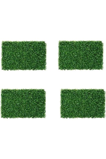 Generic Artificial Grass Wall Panel Artificial Boxwood Panels Topiary Hedge P...