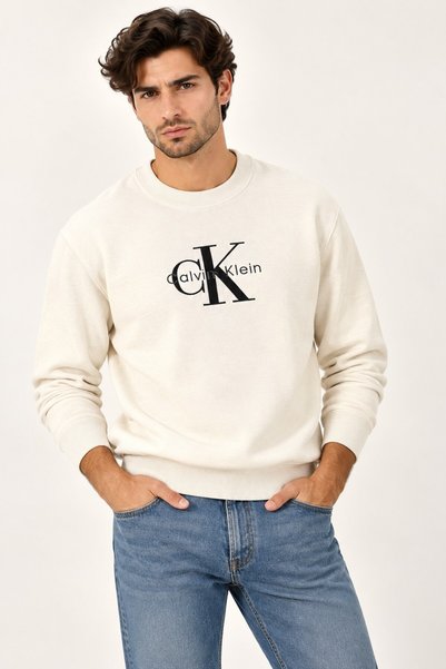 Calvin Klein Sıfır Yaka Erkek Triko Kazak LV04RH320GP74