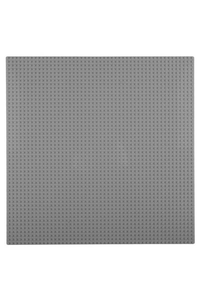 SHOPIENS Plansa gri pentru cuburi de constructie 40x40 cm din plastic Shopiens®