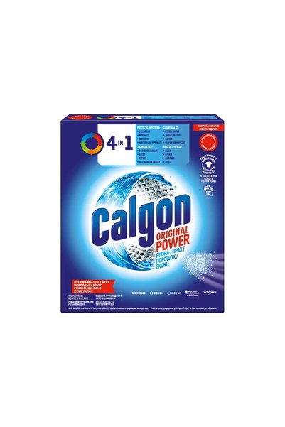 Calgon 4-in-1 Anti-Limescale Powder for Washing Machines, 10 Washes, 500 g