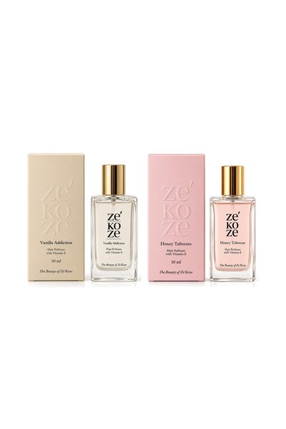 Ze'Koze Vanilla & Tuberose Duo Saç Parfümü Seti 2'li Vanilla Addiction Honey Tuberose 50 ml