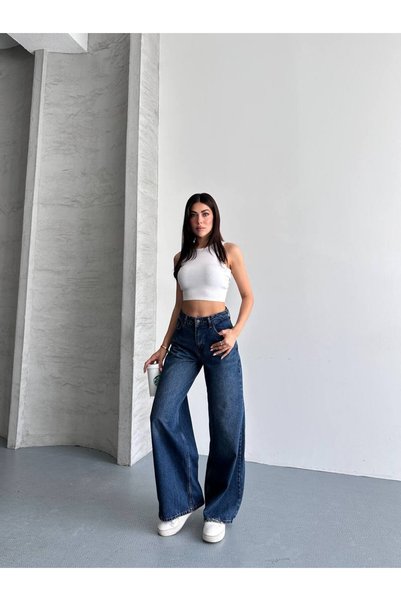 WOMKA Women's Wide Leg Jean Pants