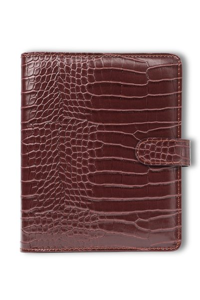 Be So Busy with Yourself Premium 2027 Organizer Haftalık A5 Ajanda – Dark Cherry