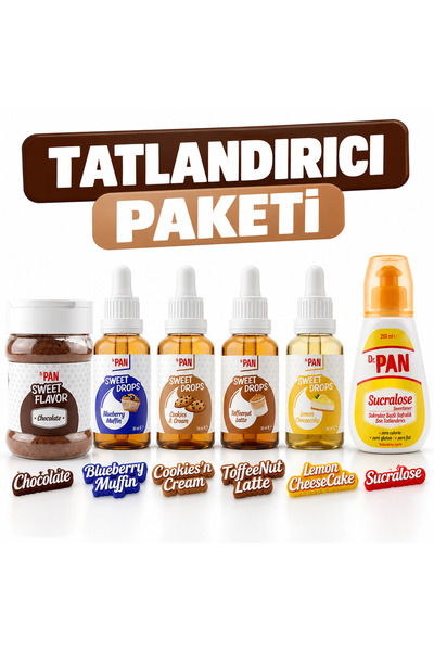 Dr Pan Dr. Pan Tatlandırı Paketi - 6 lı Avantaj Seti