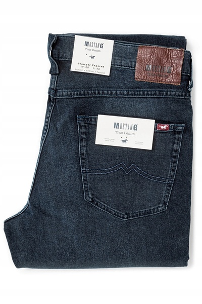 Mustang Blugi Barbati Tramper Tapered Skinny fit Talie Medie Fermoar 5 Buzunare