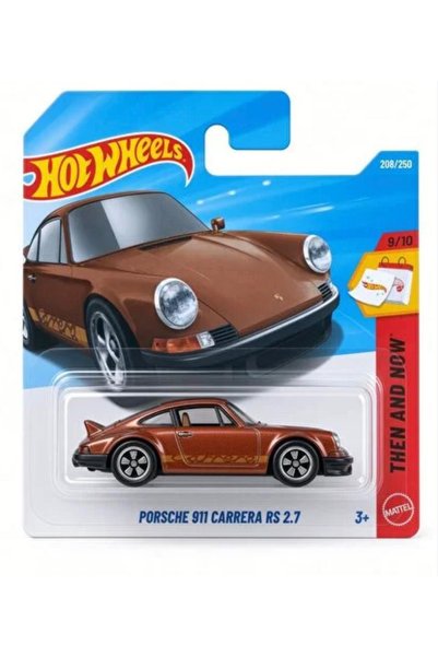 HOT WHEELS Porsche 911 Carrera RS 2.7 Kahverengi Oyuncak Araba