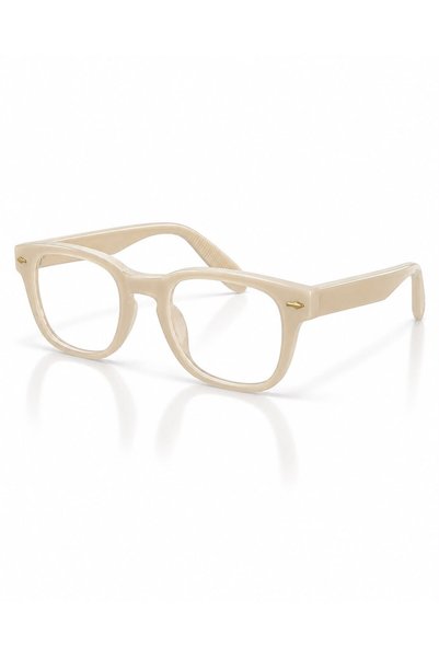 WATCHOFROYAL Re1017 Cream Blue Light Protective Glasses