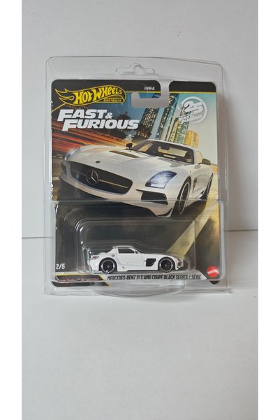 HOT WHEELS Premium Fast and Furious Series - Mercedes-Benz Sls Amg Coupe Blac...
