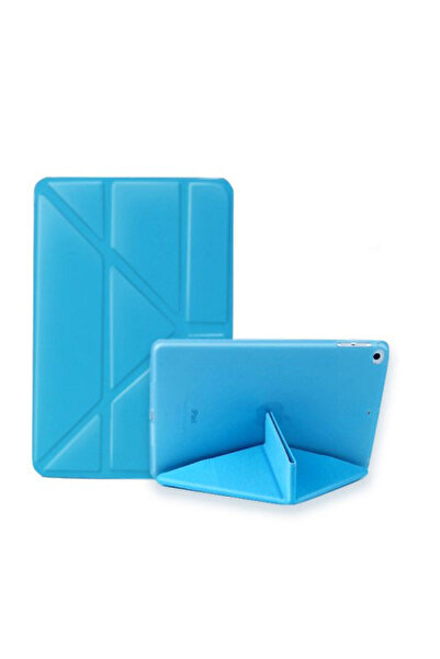 OEM Δερμάτινη Θήκη Βιβλίο Origami με Βάση για iPad mini 4/2019 7,9", Γαλάζια