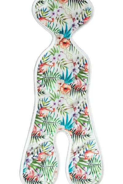 BabyMatex Pad de reducere a presiunii 9-18kg PADDI'X PRINT Flamingo