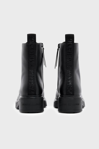 Armani Exchange Logolu Deri Bot Kadın BOT XW003090 AF11912 MZ715