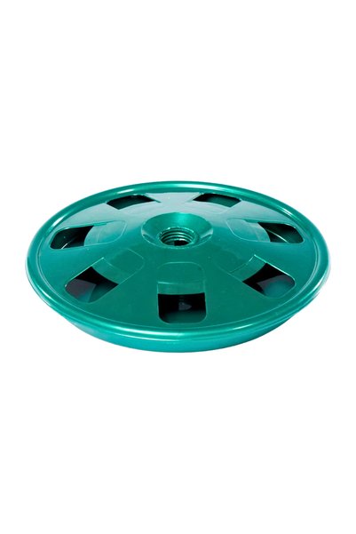 LYOBEST Green Bird and Poultry Drinker, Durable Plastic, 25 cm Diameter