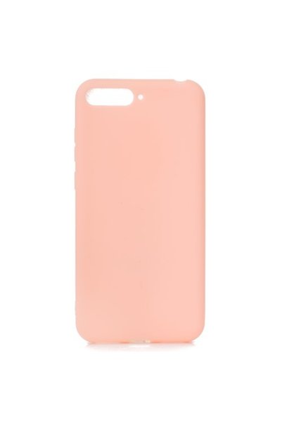 OEM Θήκη TPU Ματ Ροζ για Huawei Y6 2018 / Honor 7A χωρίς αισθητήρα αποτυπώματος