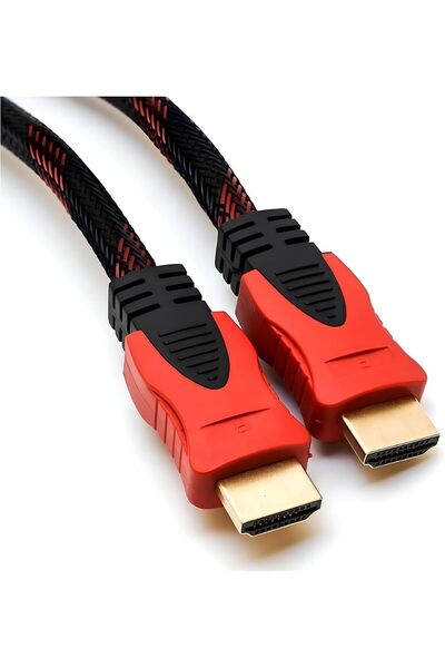 Salmore 4K HDMI Ara Bağlantı Erkek-Erkek Kablosu LCD Laptop-TV Kablo Ps3 Ps4 Xbox U Uyumlu 1.4b Ethernet Des