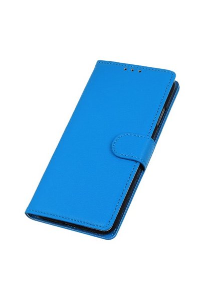 OEM Δερμάτινη Θήκη Πορτοφόλι με Βάση για Huawei P40 Lite/Nova 7i/Nova 6 SE, Μπλε