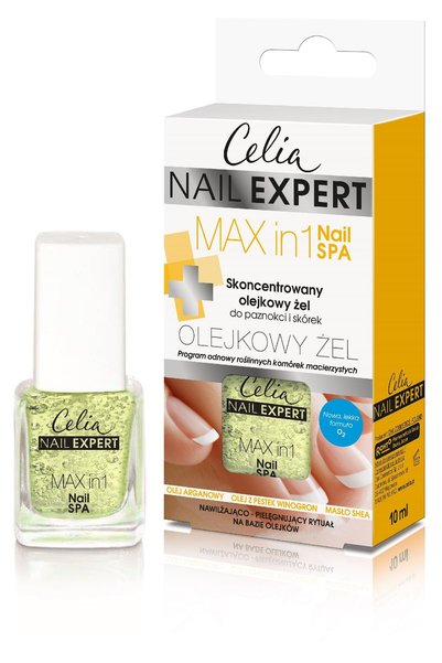 Celia Ulei-gel concentrat Nail Expert pentru unghii și cuticule Max in 1 Nail...