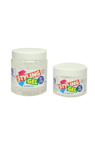 TENEX Hegron Styling Gel de coafură 500ml Wetlook Alb