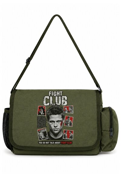 SEVBANO Fight Club Tyler Durden Film Printed School, Sports, Office Multi-Pur...