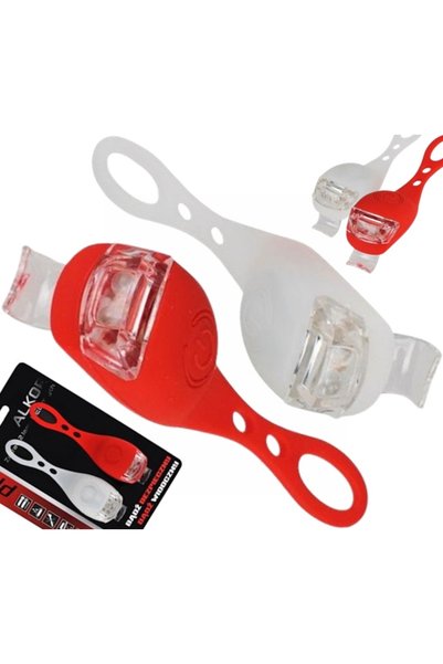 Prox ALKOR SET LUMINI LED DE BICICLETA DIN SILICON