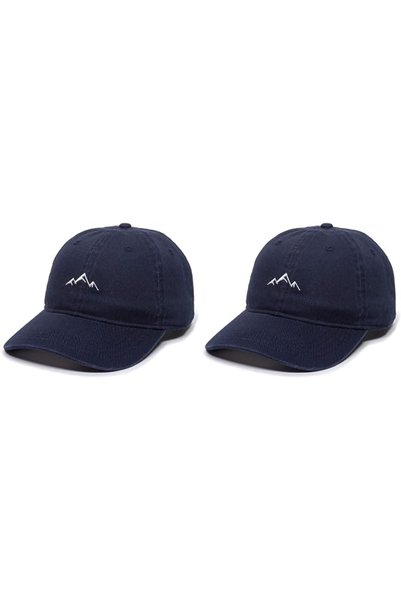 Outdoor Cap قبعة ماونتن داد للبالغين من الجنسين - قبعة داد مطرزة بتصميم جبلي ...