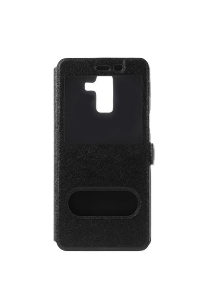OEM Δερμάτινη Θήκη Βιβλίο Smart Cover με Όψη Μεταξιού για Samsung Galaxy J8 (...