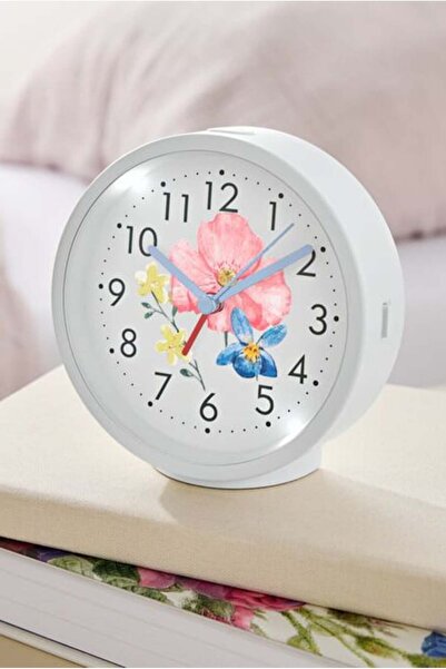 Tchibo Alarm Clock With Back Light, White