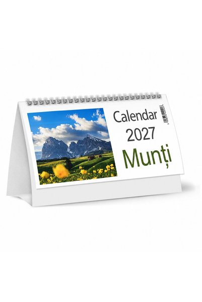 Libra Calendar de Birou 2027 Munti