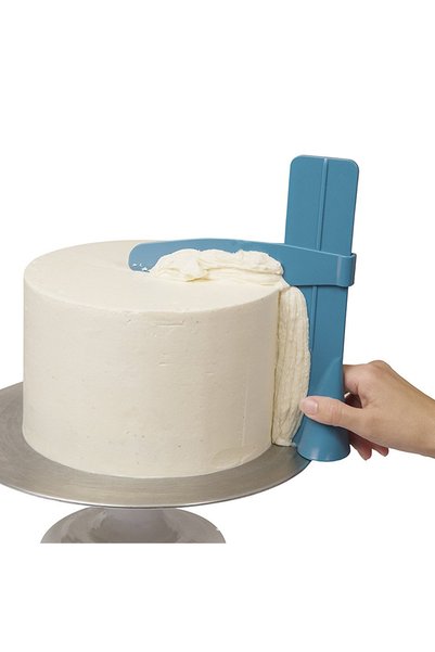 Generic Brand Adjustable Fondant Spatula, Cake Decoration, Blue