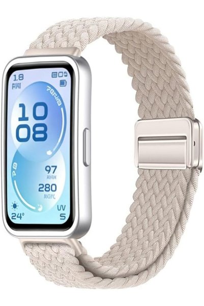 GENERAL Replacement Strap for Huawei Band 11 Pro/11, Magnetic Elastic Nylon W...
