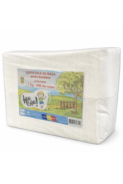 Hai-Hui Table Napkins, 1000 Pieces per Set, 1 kg